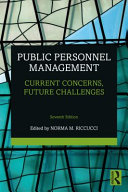Public Personnel Management Norma M Riccucci