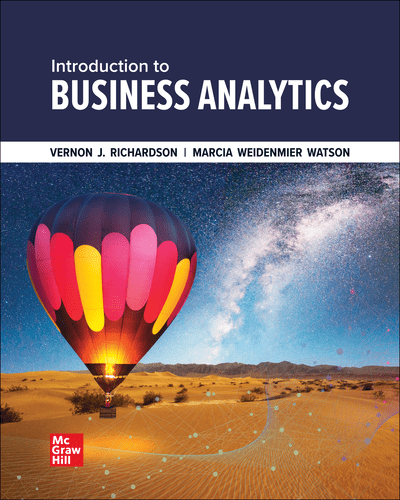 Introduction To Business Analytics Vernon J Richardson Marcia Weidenmier Watson