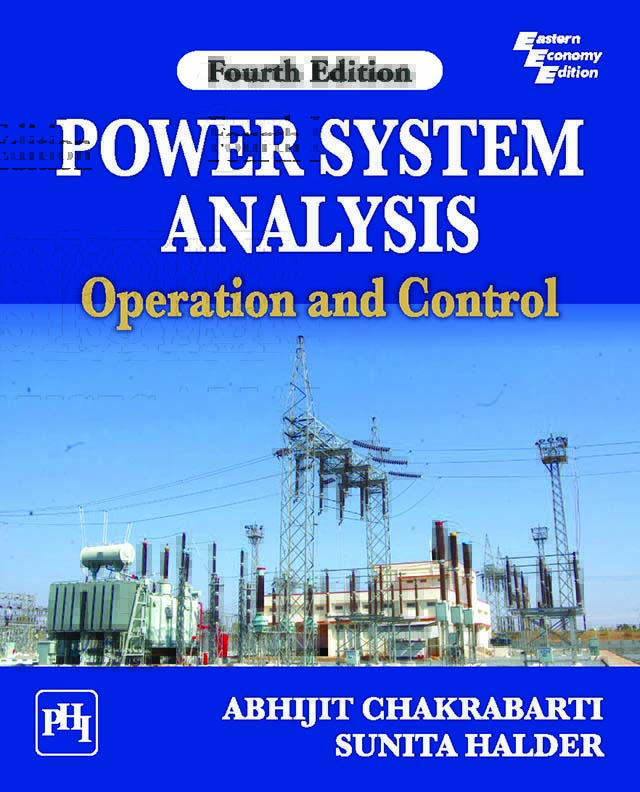 Power System Analysis Operation And Control 4th Edition 4th Abhijit Chakrabarti Sunita Halder