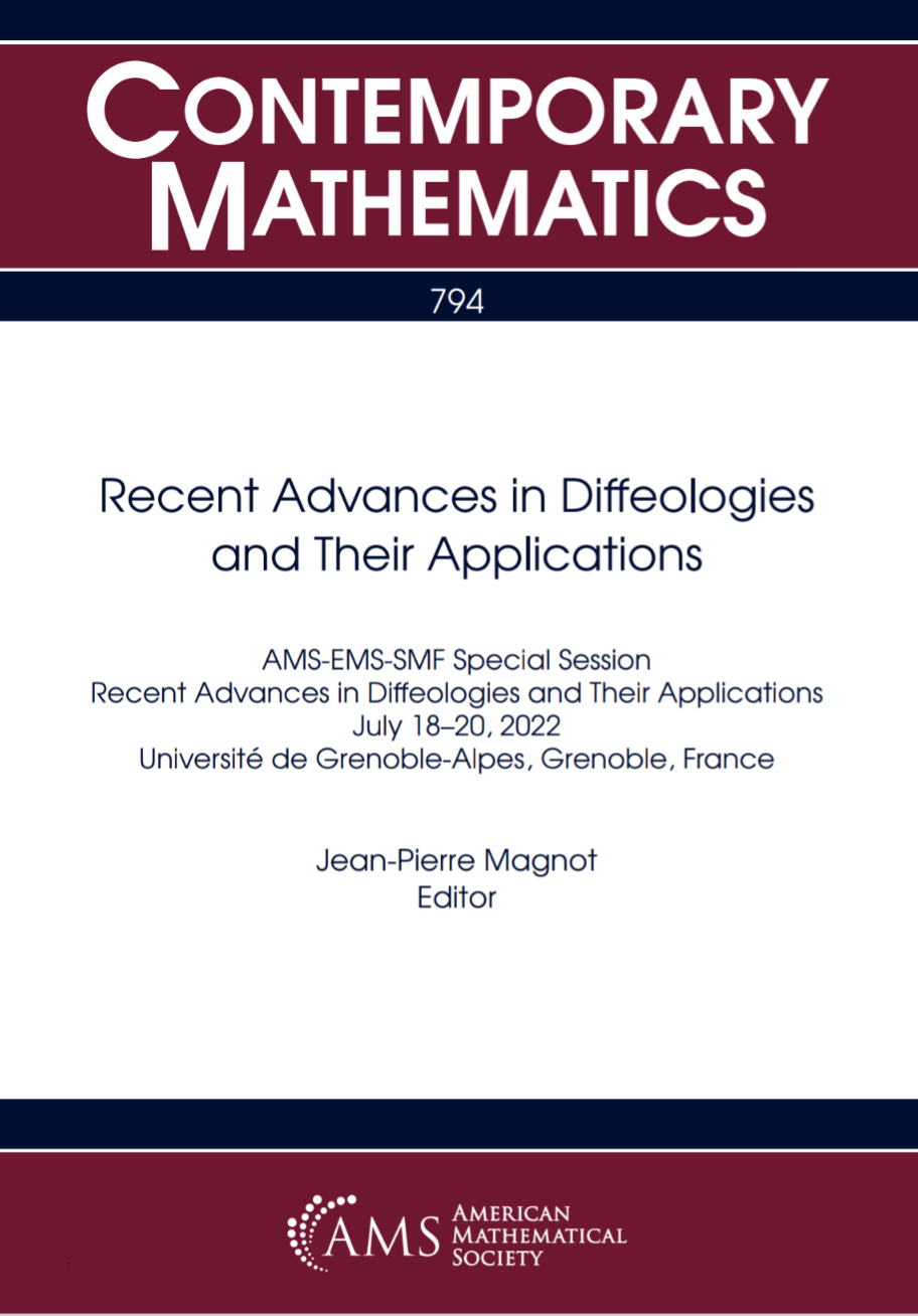 Recent Advances In Diffeologies And Their Applications Jeanpierre Magnot