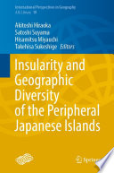 Insularity And Geographic Diversity Of The Peripheral Japanese Islands Akitoshi Hiraoka