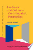 Landscape And Culture Crosslinguistic Perspectives Helen Bromhead