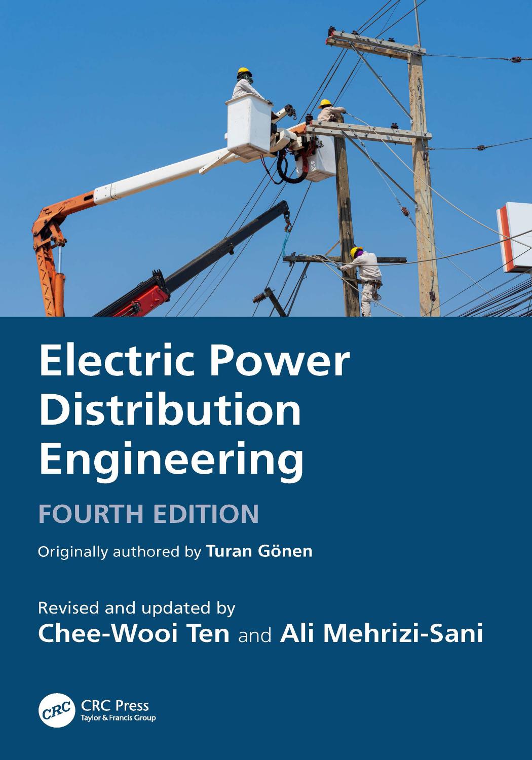 Electric Power Distribution Engineering Cheewooi Ten Ali Mehrizisani