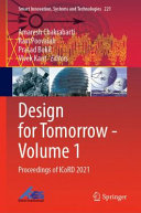 Design For Tomorrowvolume 1 Proceedings Of Icord 2021 Amaresh Chakrabarti