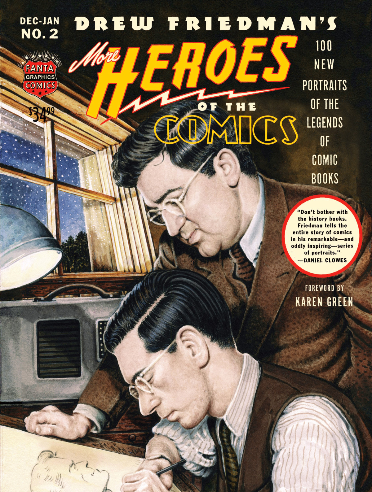 Drew Friedmans More Heroes Of The Comics 2nd Edition Friedman