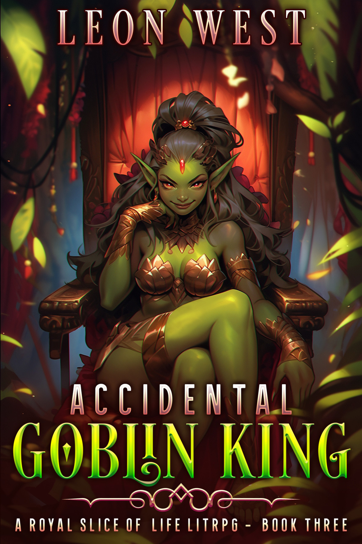 Accidental Goblin King 3 A Royal Slice Of Life Litrpg Leon West