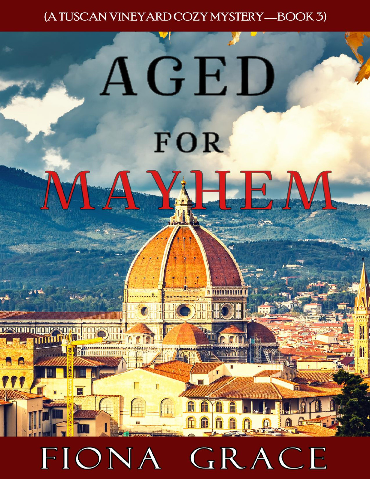 Aged For Mayhem A Tuscan Vineyard Cozy Mysterybook 3 Fiona Grace