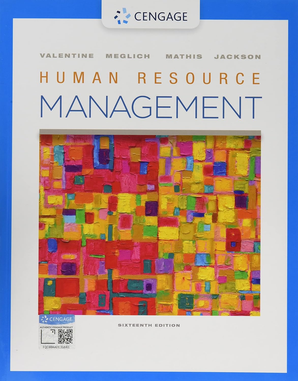 Human Resource Management Sean R Valentine Patricia Meglich