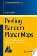 Peeling Random Planar Maps Cole Dt De Probabilits De Saintflour Xlix 2019 Nicolas Curien