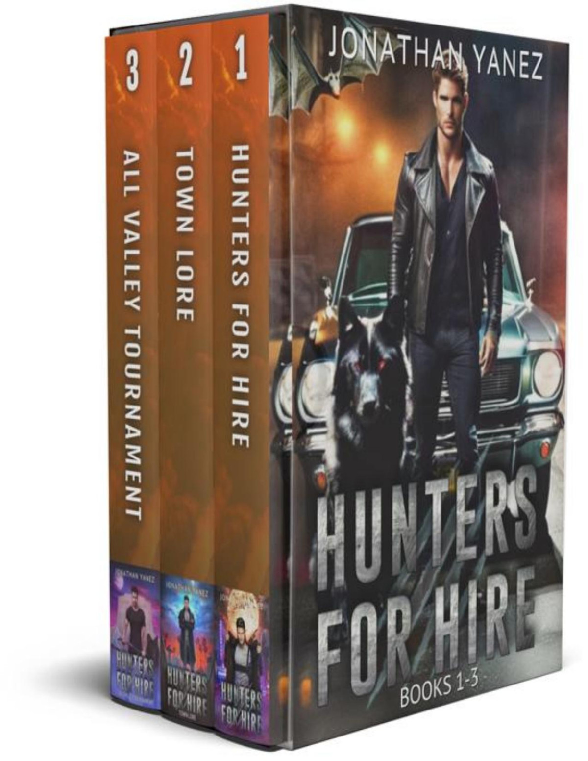 Hunters For Hire Books 1 3 An Urban Fantasy Series Box Set Jonathan Yanez