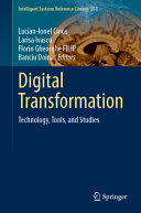 Digital Transformation Technology Tools And Studies Lucianionel Cioca