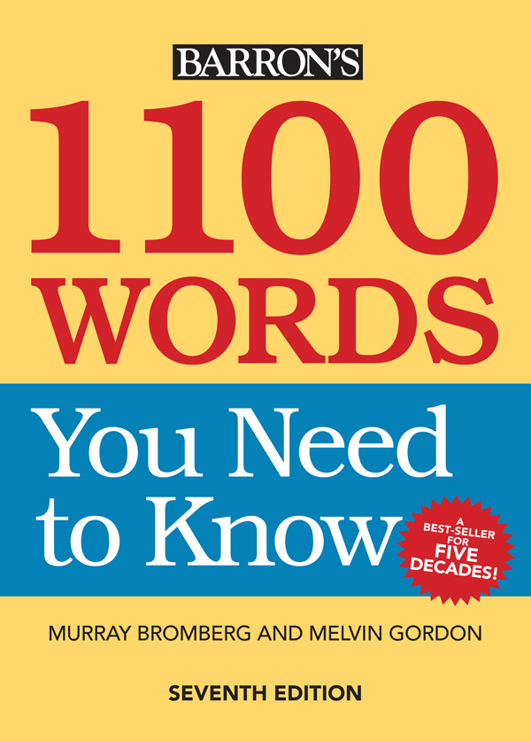 1100 Words You Need To Know Murray Bromberg