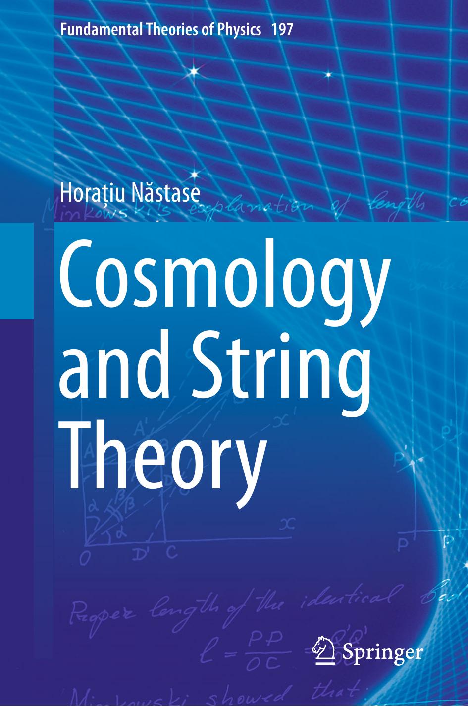 Cosmology And String Theory Horaiu Nstase