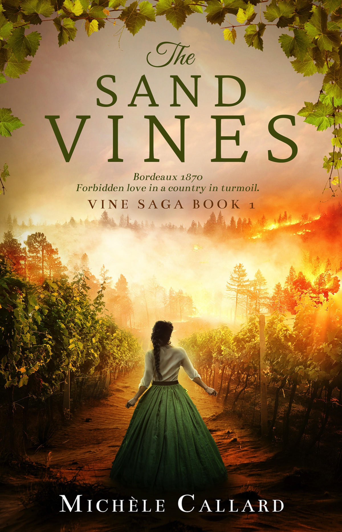 The Sand Vines Bordeaux 1870 Forbidden Love In A Country In Turmoil The Vine Saga Michle Callard