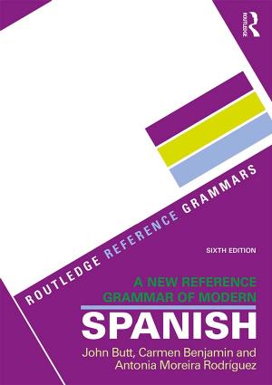A New Reference Grammar Of Modern Spanish Butt John B Benjamin