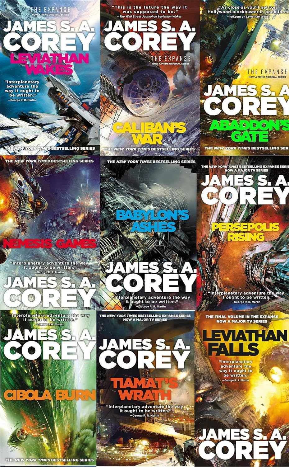 The Expanse Series 1st James S A Corey