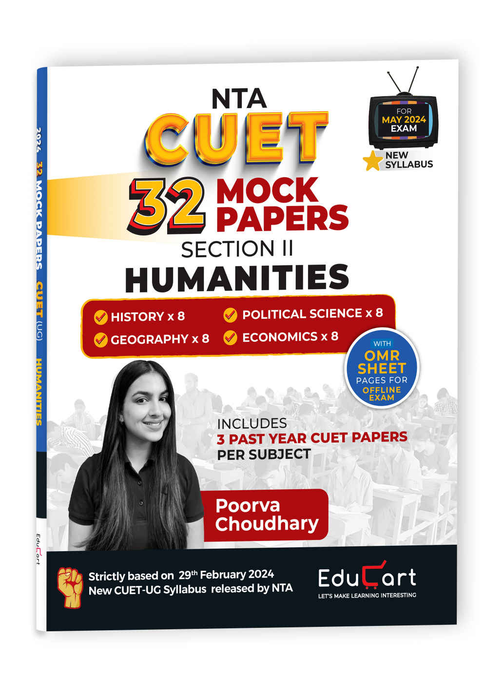 Educart 32 Cuet Ug 2024 Humanities Poorva Choudhary