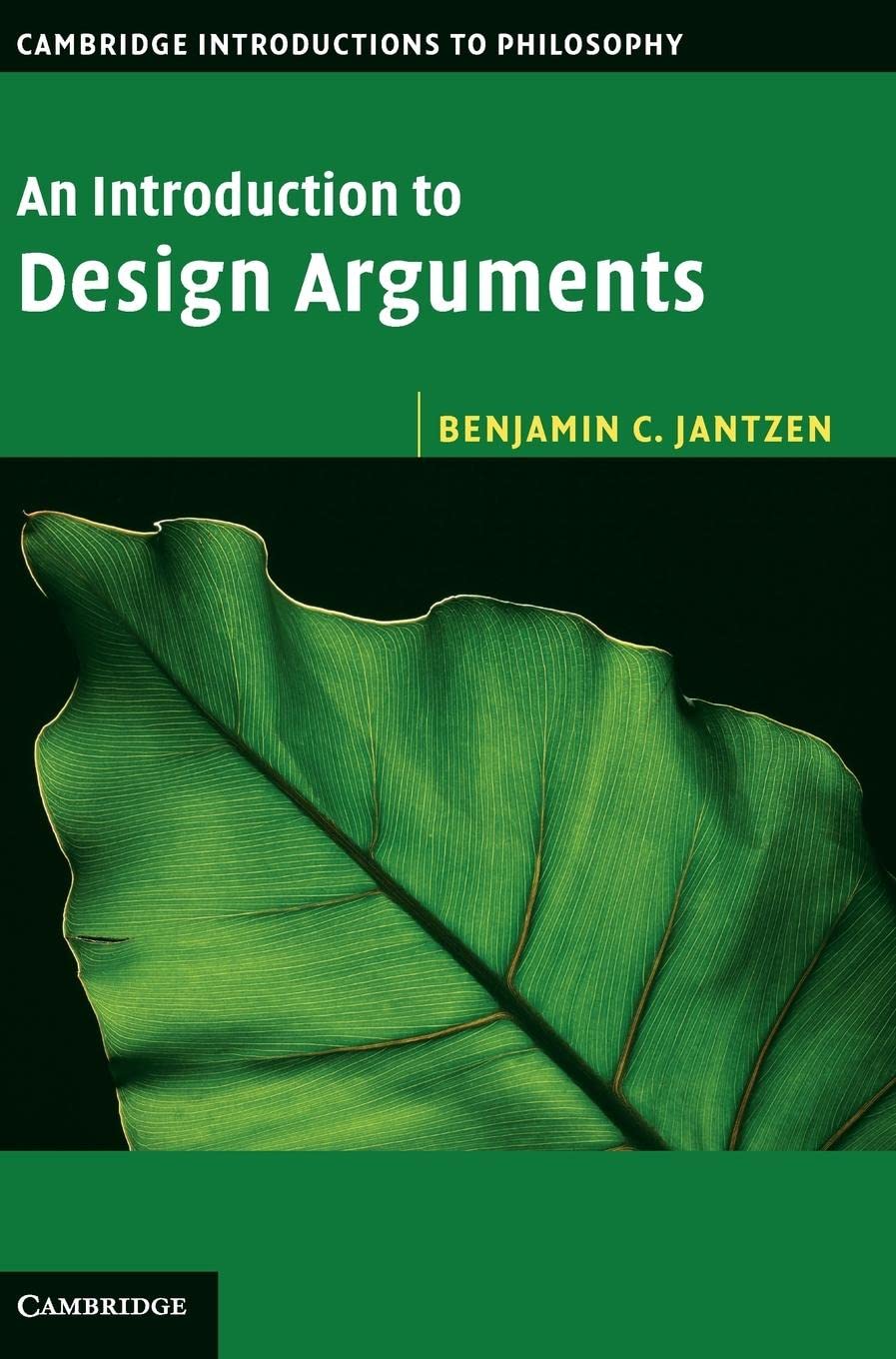 An Introduction To Design Arguments Benjamin C Jantzen