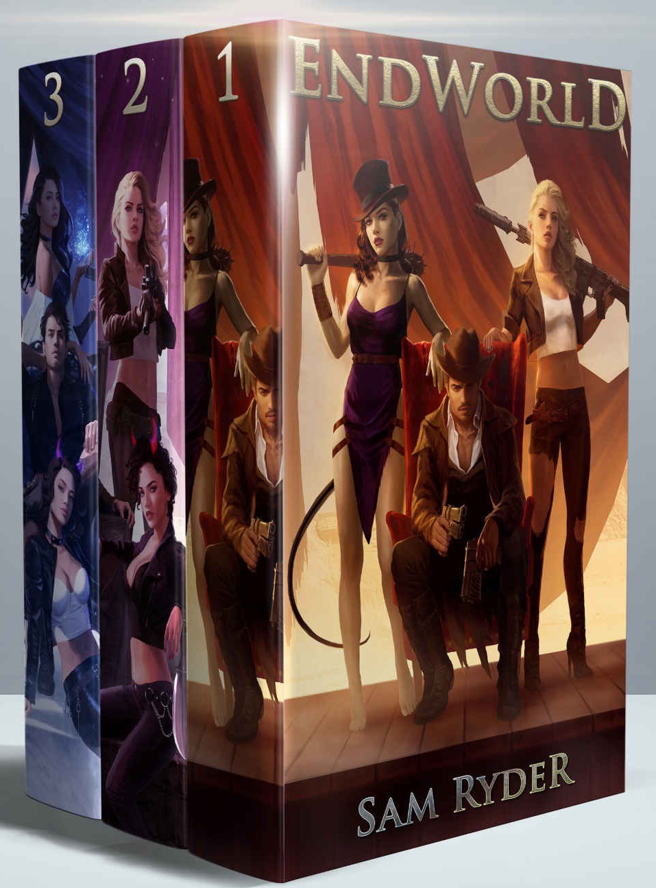 Box Endworld Complete 3book Boxed Set Sam Ryder