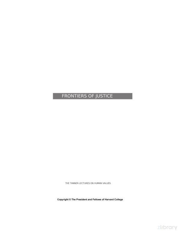 Frontiers Of Justice Disability Nationality Species Membership Nussbaum