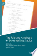 The Palgrave Handbook Of Screenwriting Studies Rosamund Davies