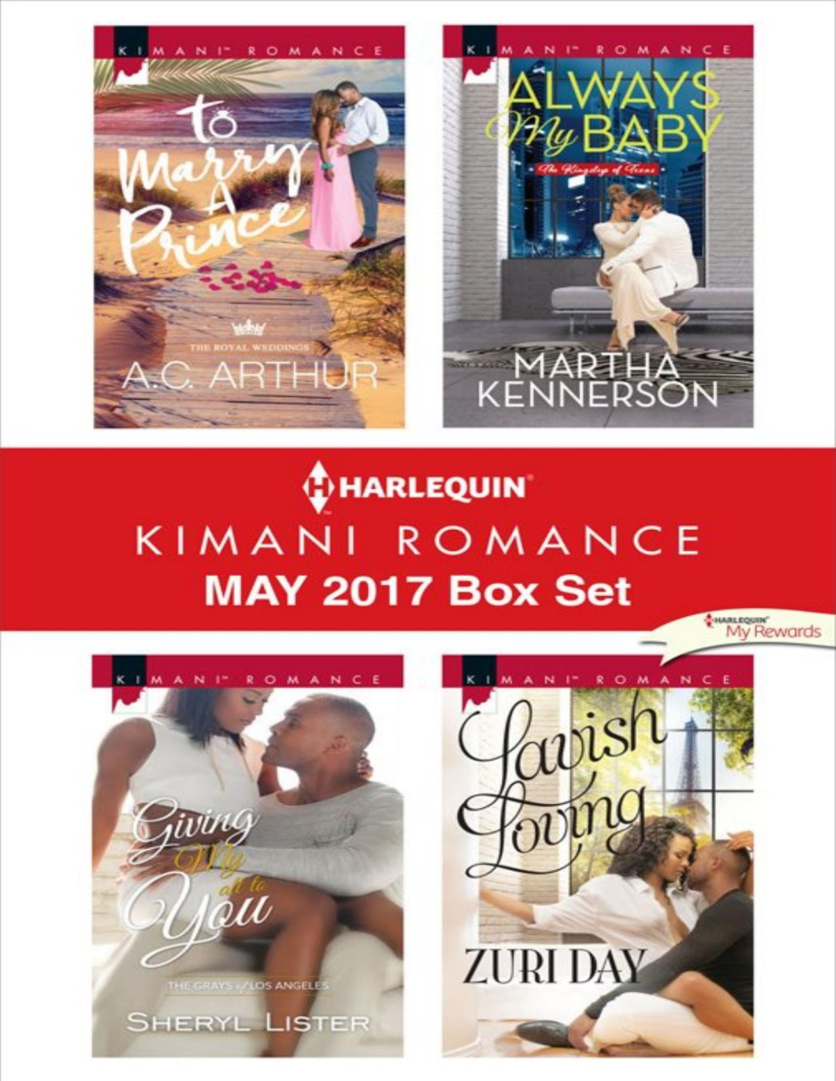 Harlequin Kimani Romance May 2017 Box Set Ac Arthur Sheryl Lister