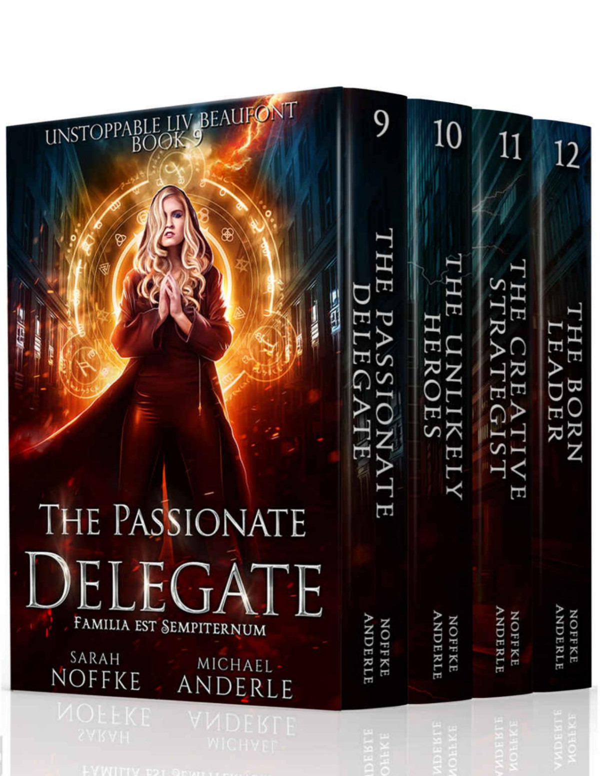 Unstoppable Liv Beaufont Boxed Set Three The Passionate Delegate The Unlikely Heroes The Creative Strategist The Born Leader Sarah Noffke Michael Anderle