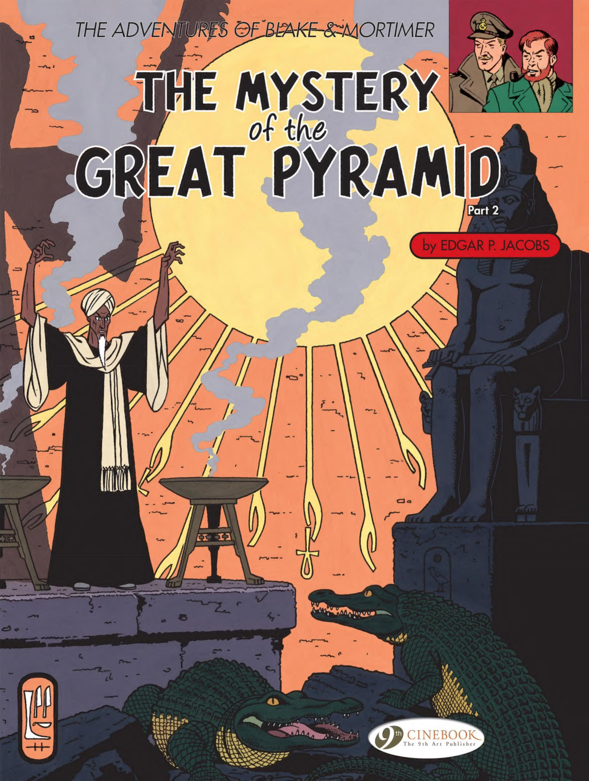 The Mystery Great Pyramid The Chamber Of Horus Part 2 Edgarpierre Jacobs