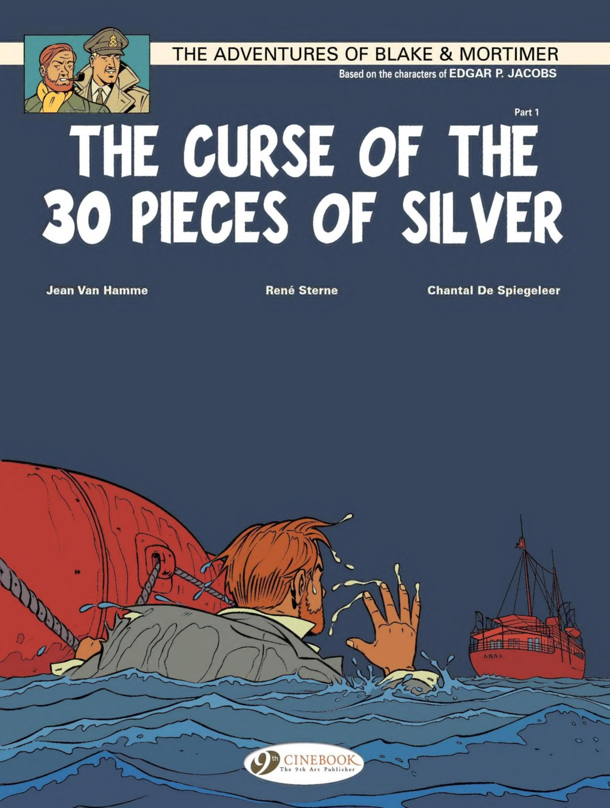 Blake And Mortimer The Curse Of The 30 Pieces Of Silver Jean Van Hamme