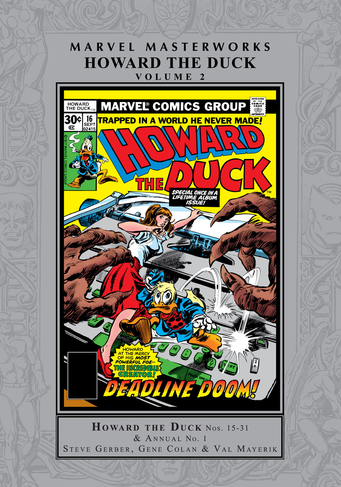 Marvel Masterworks Howard The Duck Volume 2 1st Edition Gerber