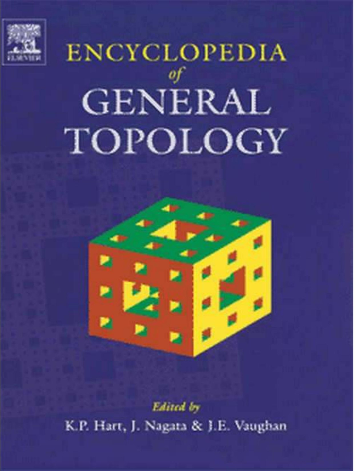 Encyclopedia Of General Topology 1st Edition Klaas Pieter Hart