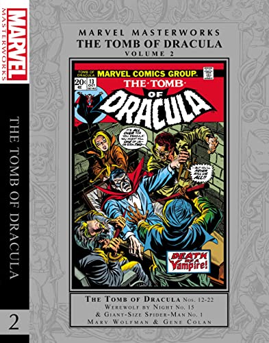 Marvel Masterworks The Tomb Of Dracula Volume 2 Marv Wolfman Gene Colan Tom Palmer