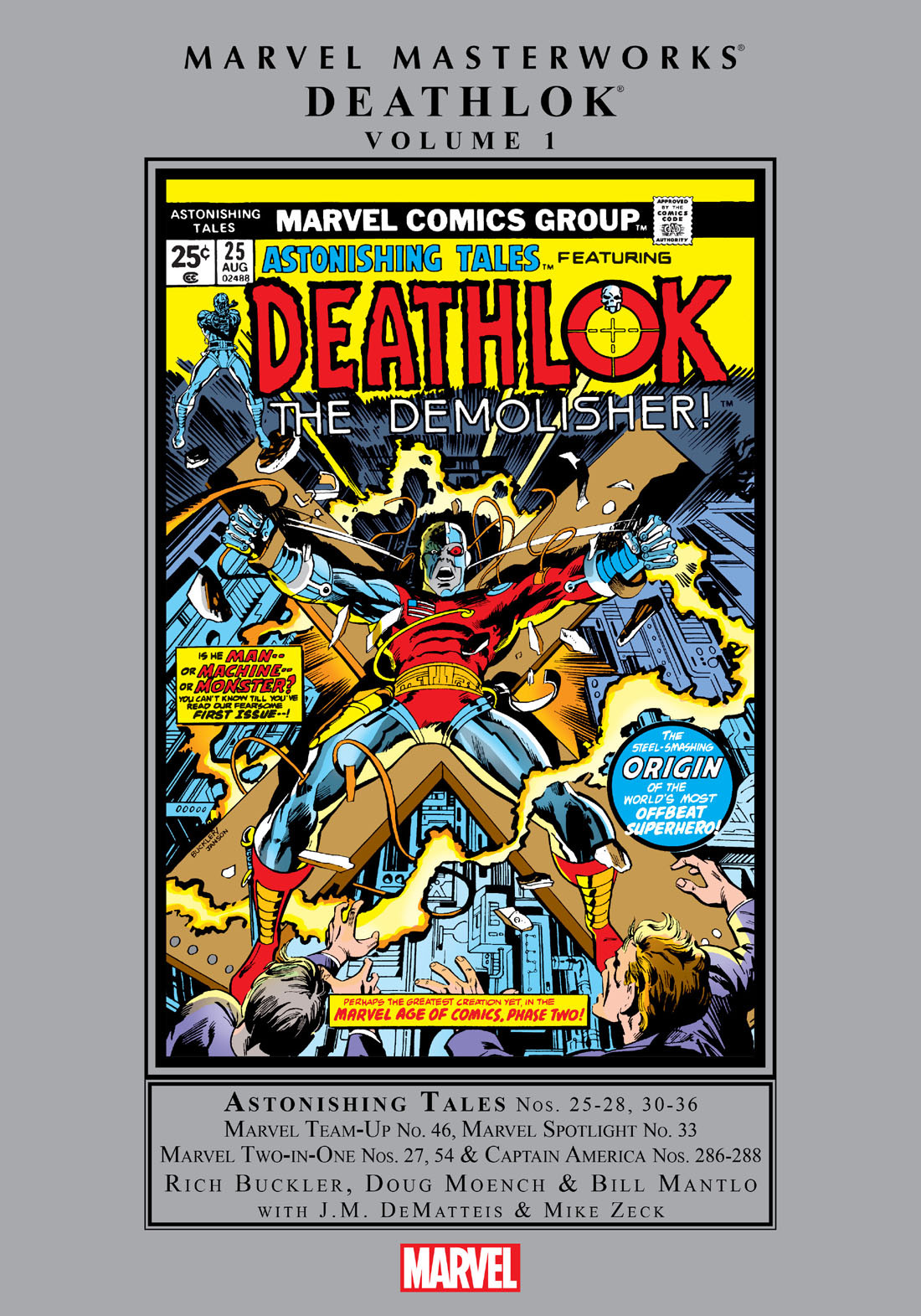 Marvel Masterworks Deathlok Volume 1 Rich Buckler Doug Moench