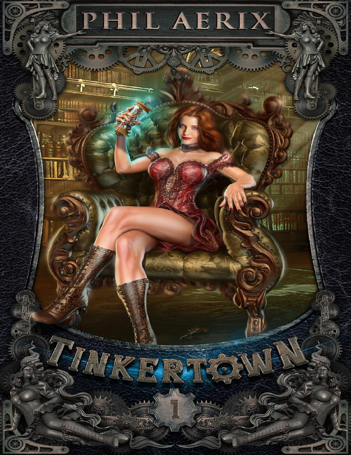 Tinkertown A Steampunk Harem Fantasy Adventure Phil Aerix