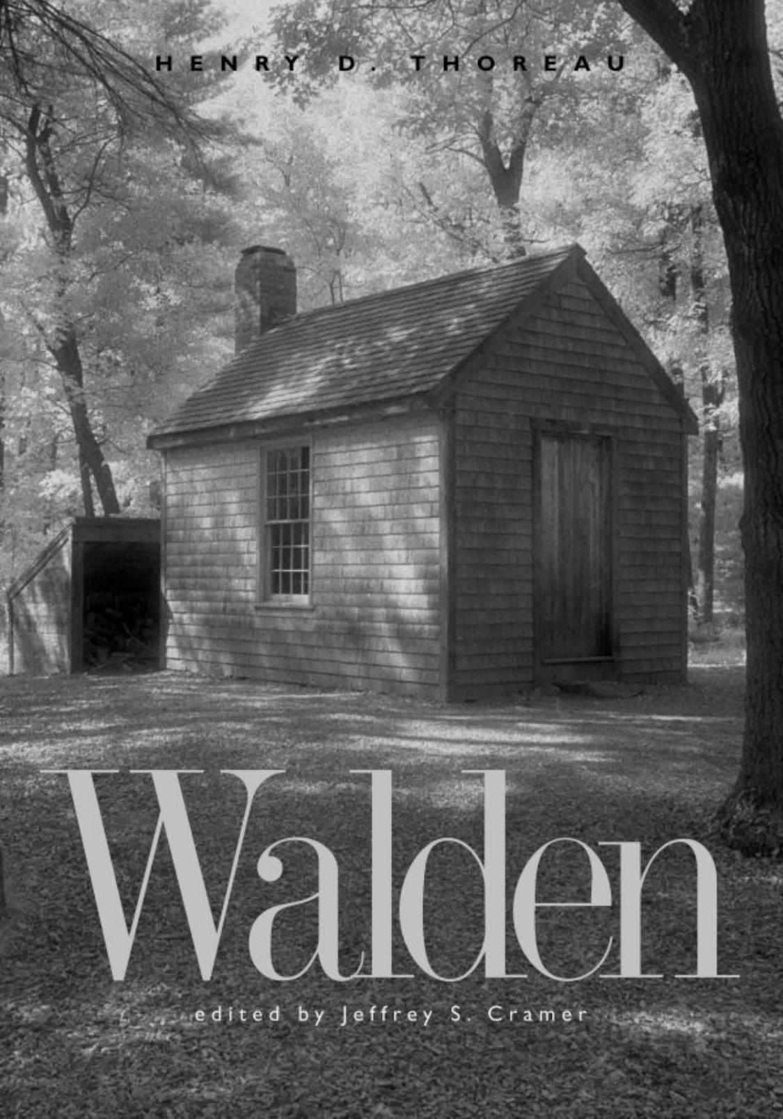 Walden A Fully Annotated Edition Henry David Thoreau