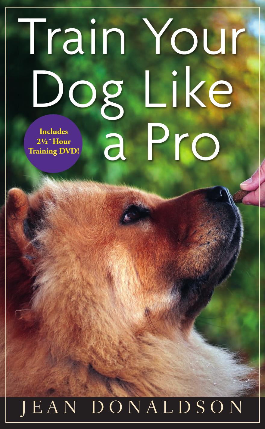 Train Your Dog Like A Pro Jean Donaldson