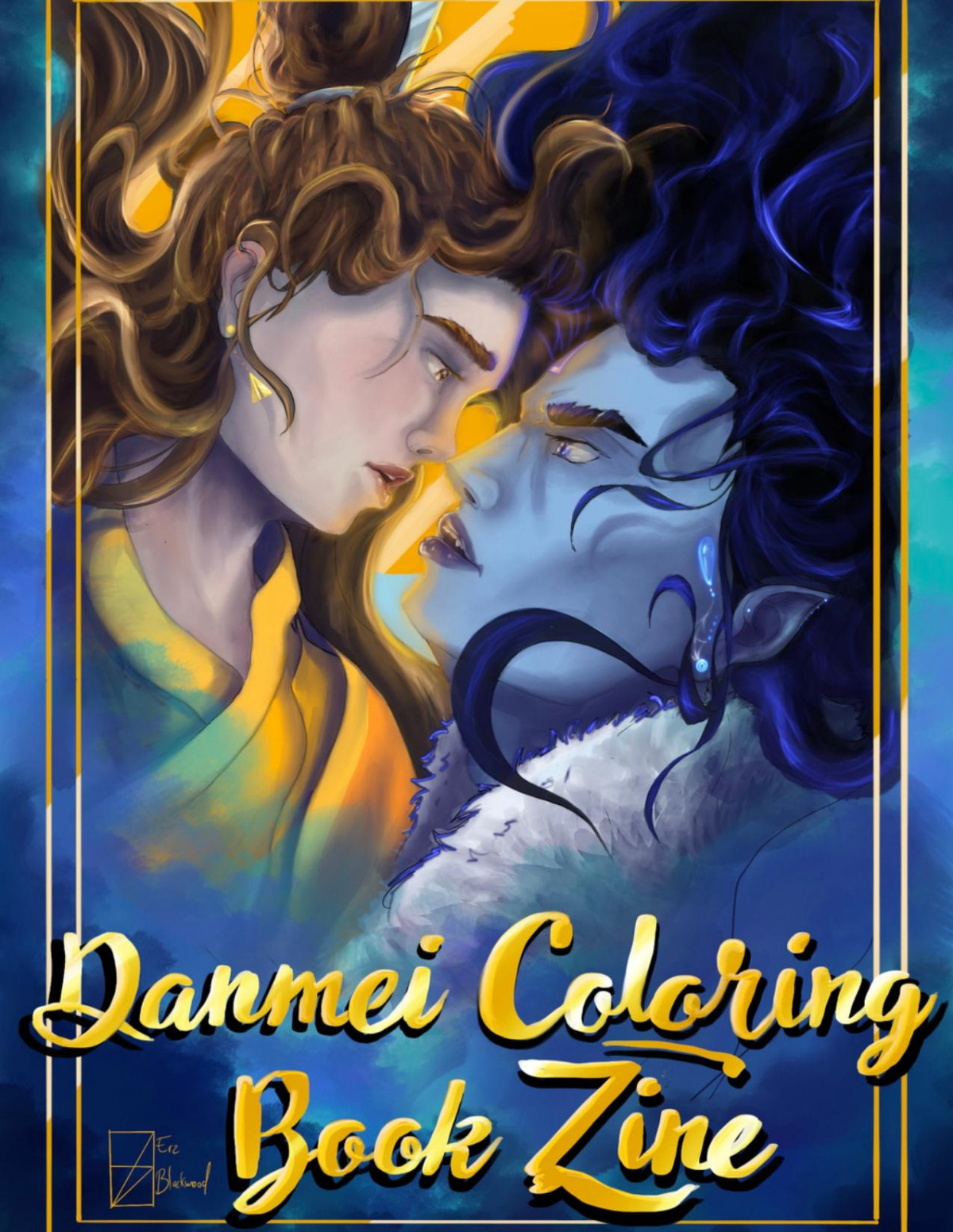 Danmei Coloring Book Zine Cheese Alula Erz Noct
