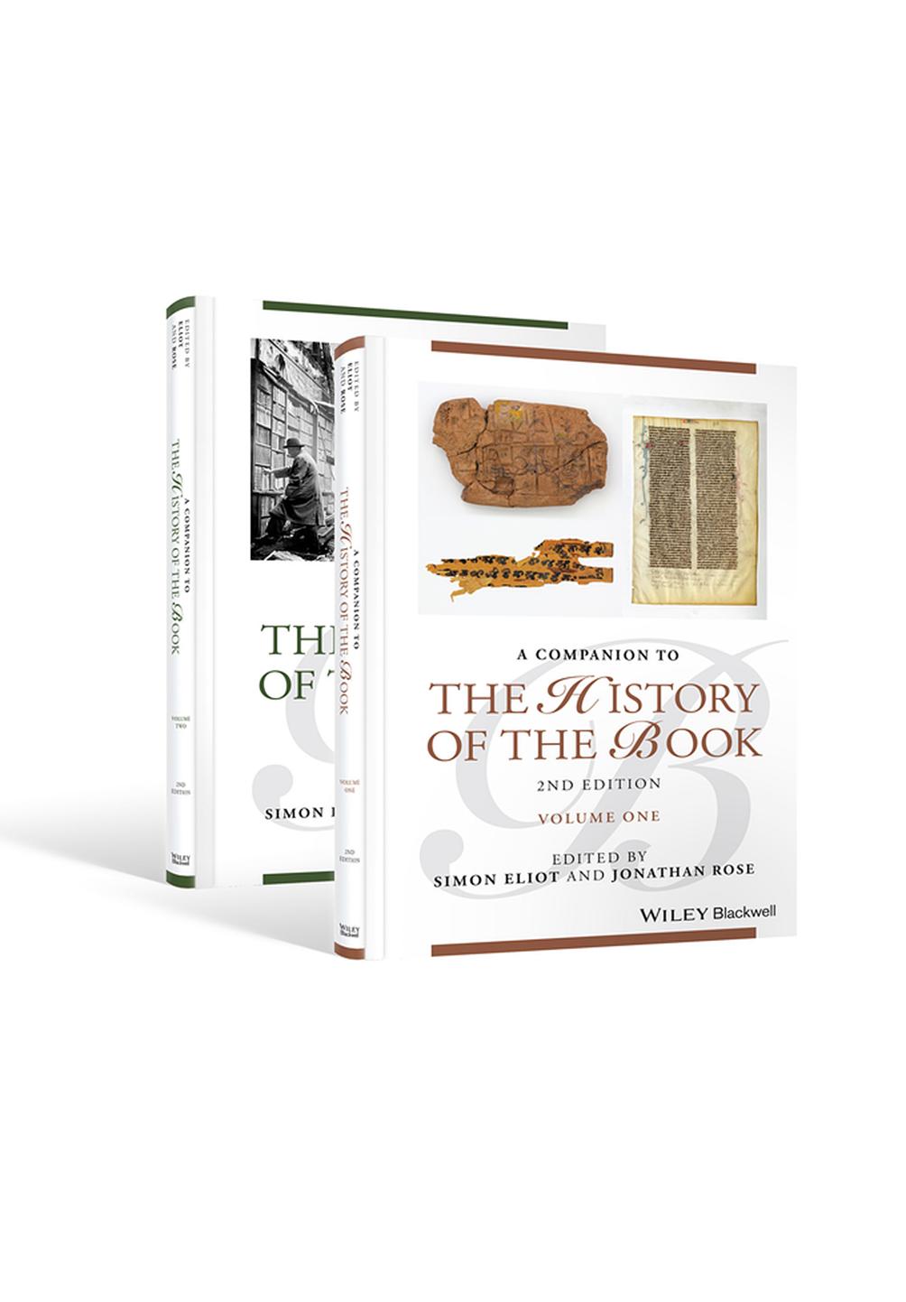 Companion To The History Of The Book Simon Eliot Jonathan Rose