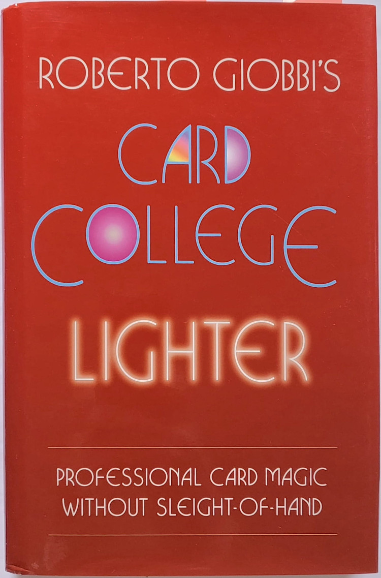 Card College Lighter Roberto Giobbi