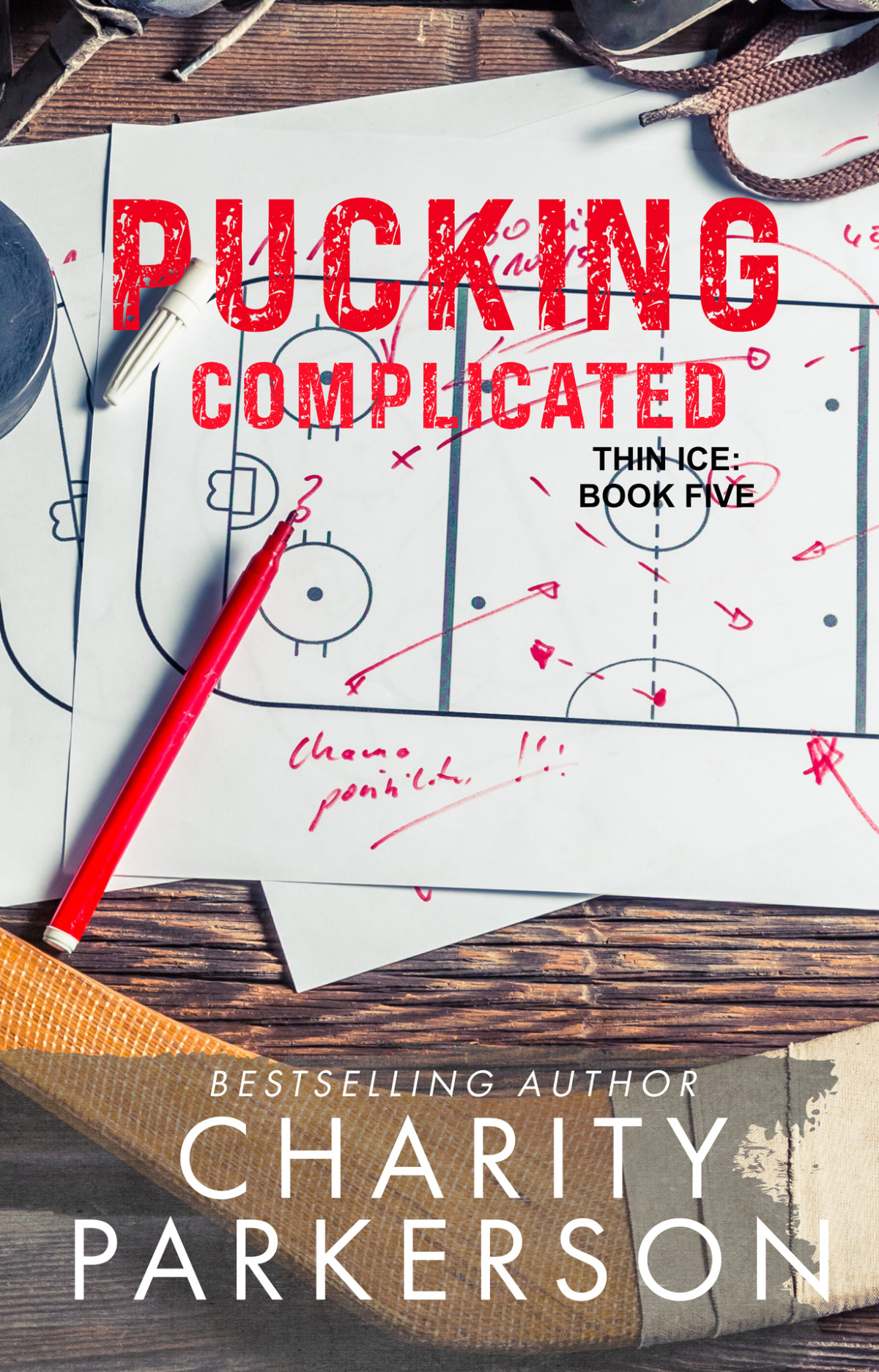 Pucking Complicated Thin Ice Book 5 Mm Charity Parkerson