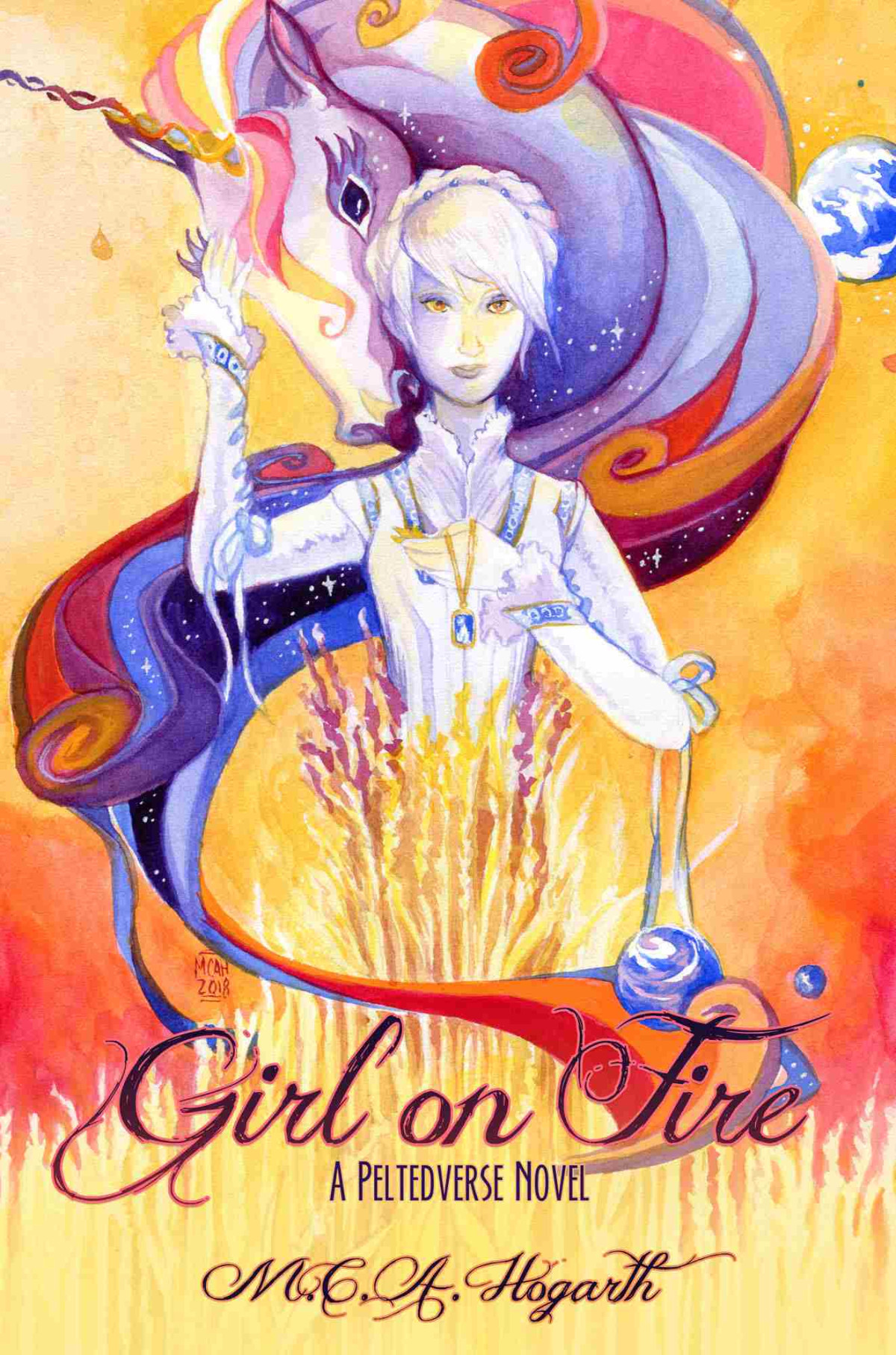 Girl On Fire Mca Hogarth
