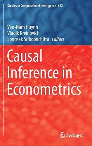 Causal Inference In Econometrics 1st Ed 2016 Vannam Huynh Vladik Kreinovich