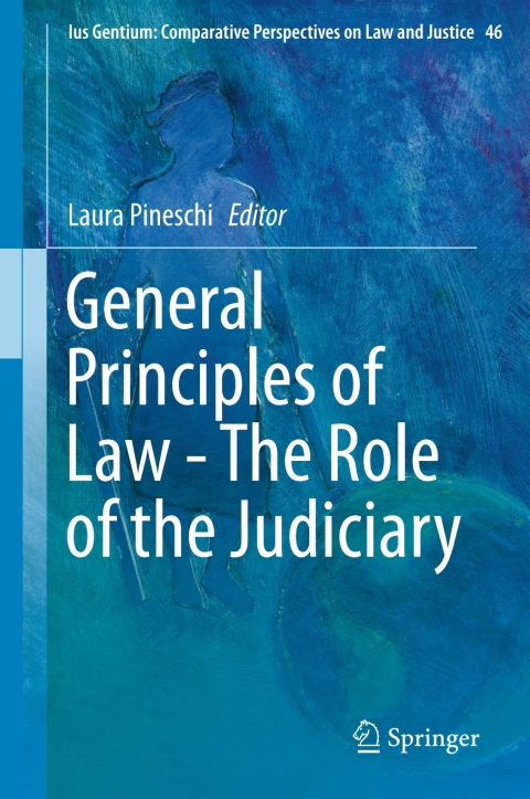 General Principles Of Law The Role Of The Judiciary 2015th Edition Laura Pineschi