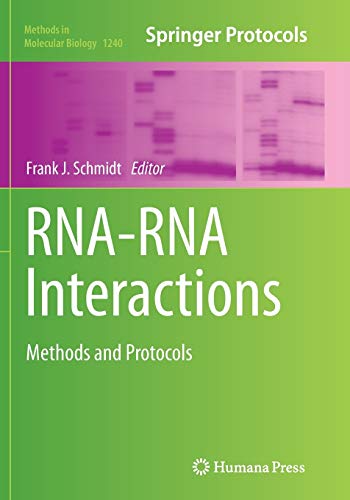 Rnarna Interactions Softcover Reprint Of The Original 1st Ed 2015 Frank J Schmidt