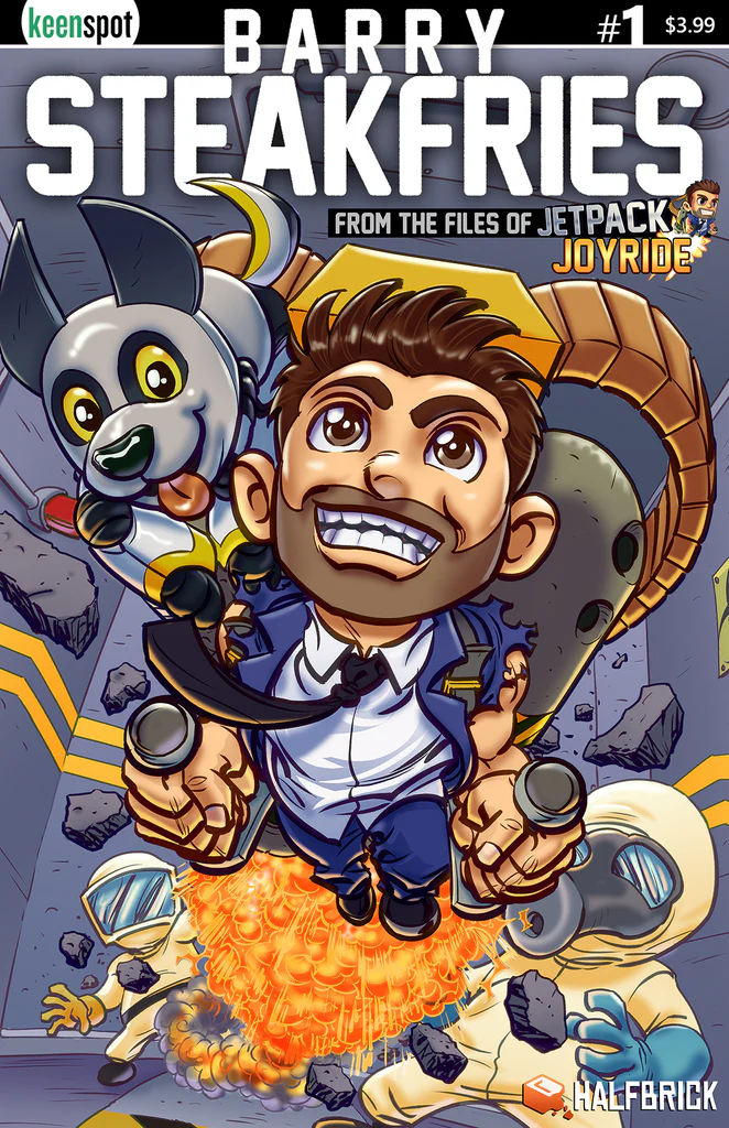 Barry Steakfries From The Files Of Jetpack Joyride 1 Mike Rosenzweig