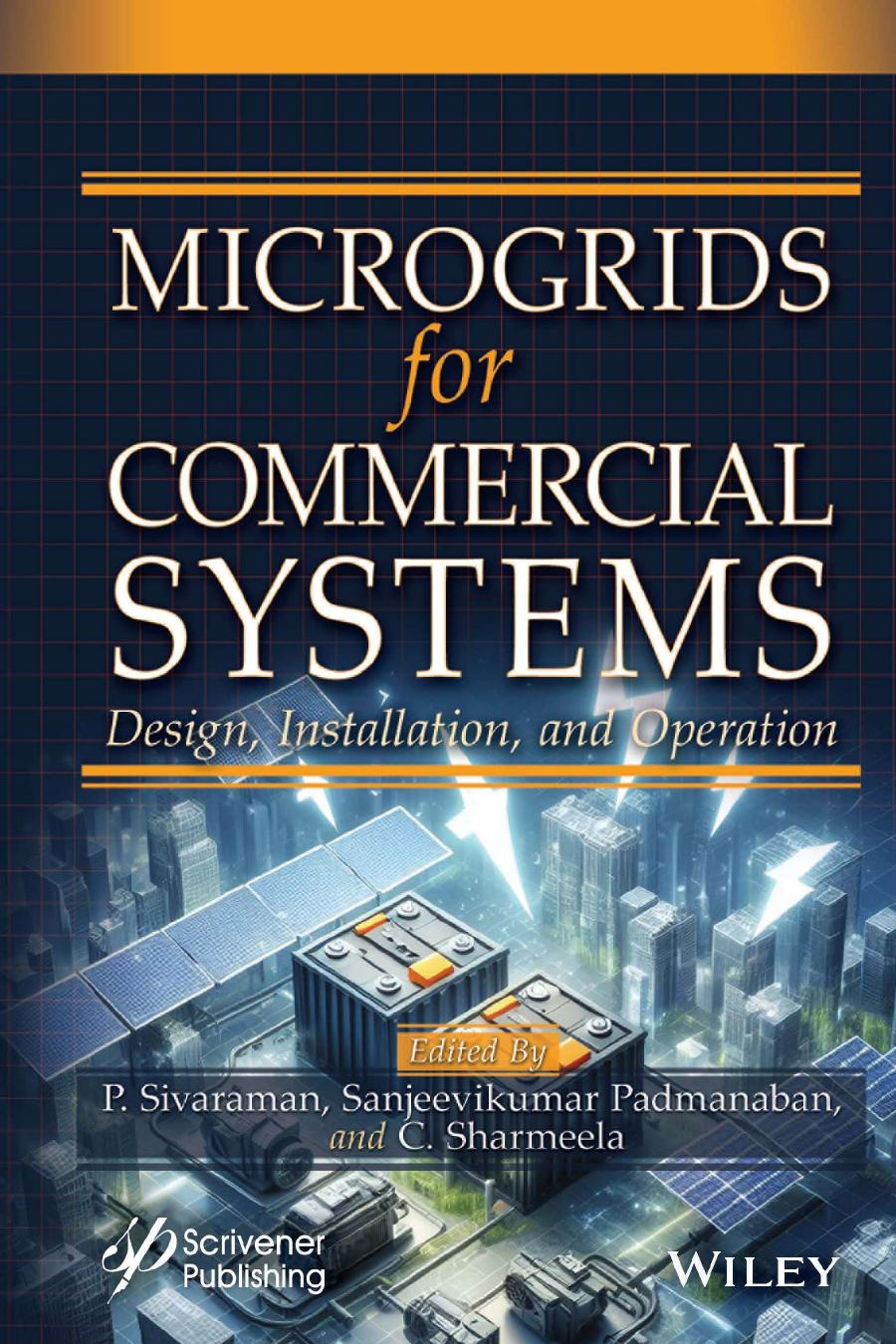 Microgrids For Commercial Systems 1st Edition Palanisamy Sivaraman