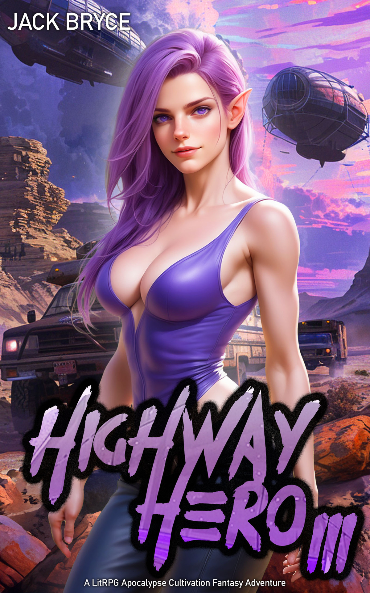 Highway Hero 3 A Litrpg Apocalypse Cultivation Fantasy Adventure Jack Bryce