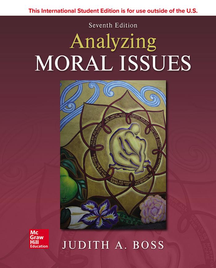 Ise Analyzing Moral Issues Judith Boss
