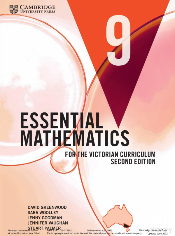 Yr 9 Cambridge Victorian Curriculum Maths Ebookpdf David Greenwood