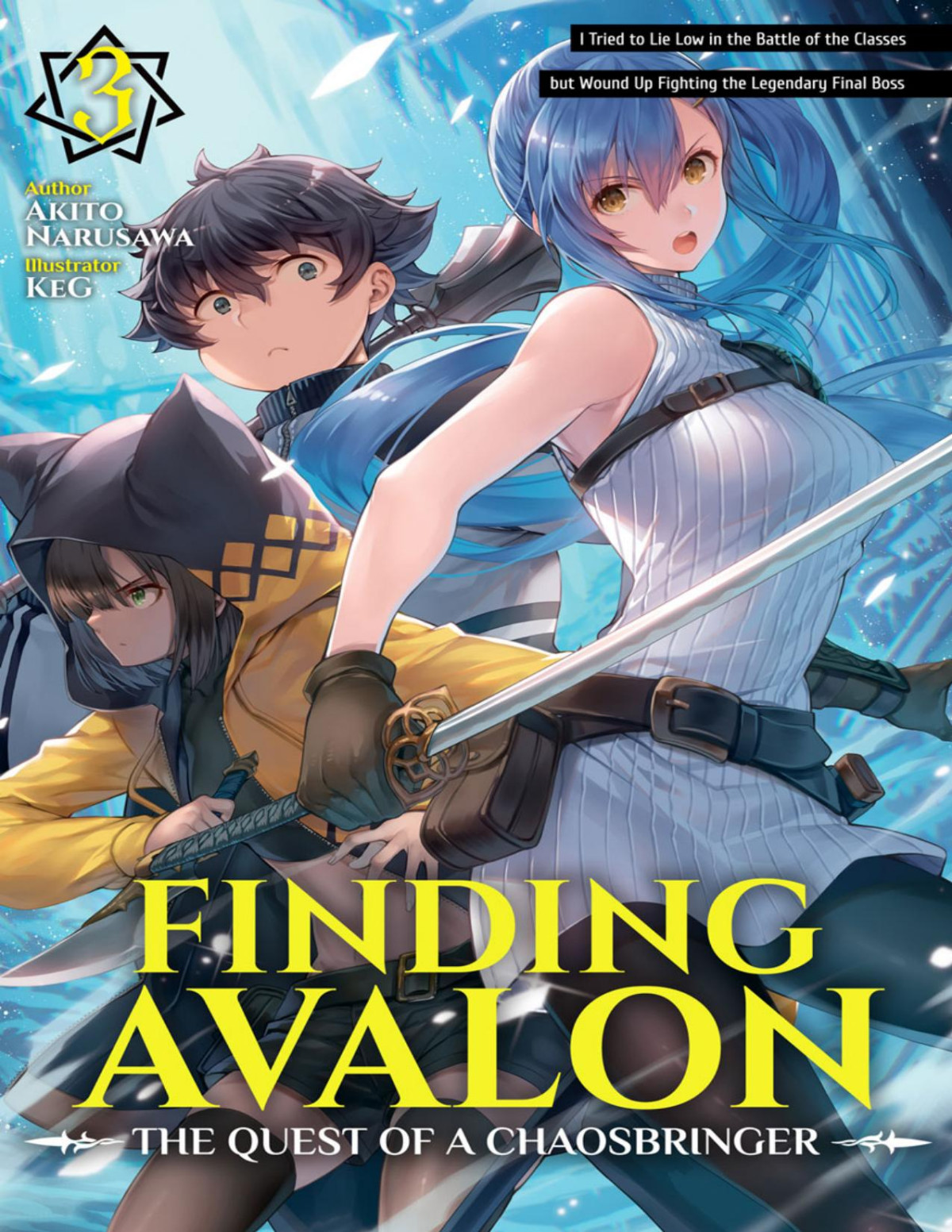 Finding Avalon The Quest Of A Chaosbringer Volume 3 Parts 1 To 9 Incomplete 1st Edition Akito Narusawa